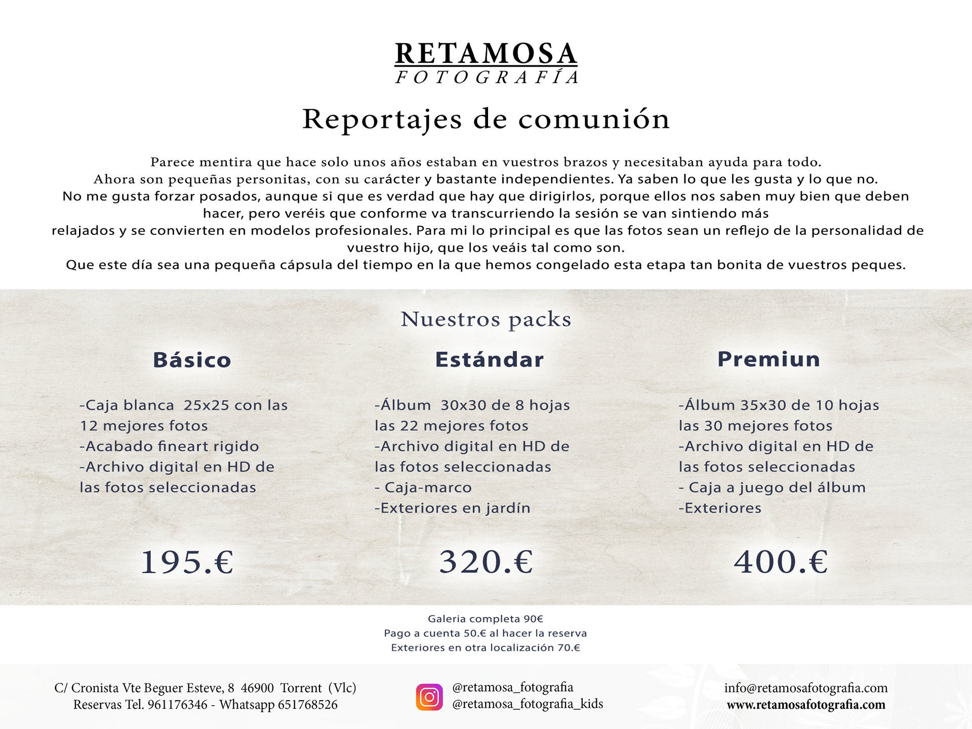 comuniones Torrent